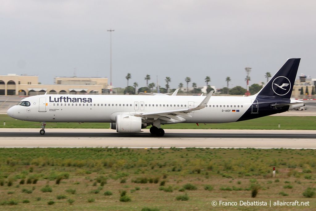 D-AIEF · Airbus A321-271NX · (MLA / LMML)