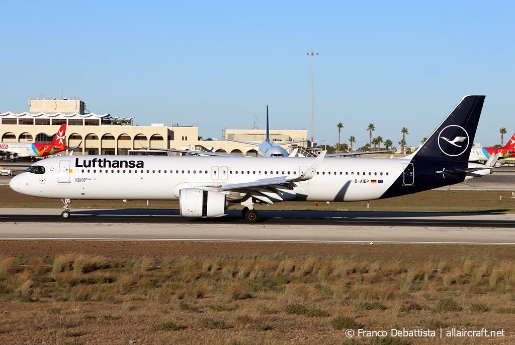D-AIEP · Airbus A321-271NX · (MLA / LMML)