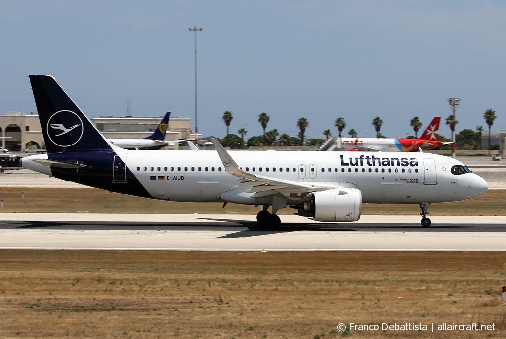 D-AIJB · Airbus A320-271N · (MLA / LMML)