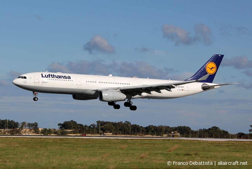 D-AIKG · Airbus A330-343 · (MLA / LMML)