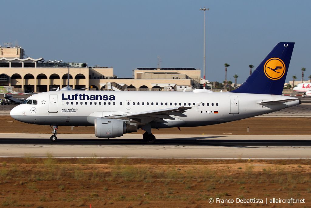 D-AILA · Airbus A319-114 · (MLA / LMML)