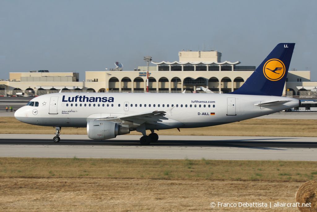 D-AILL · Airbus A319-114 · (MLA / LMML)