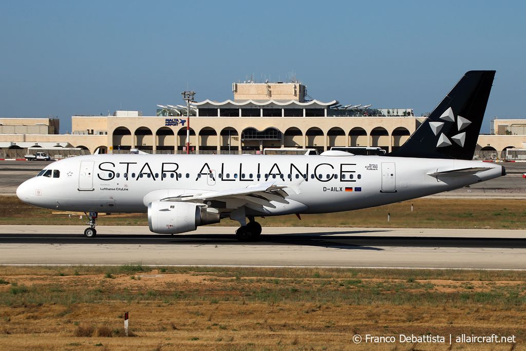 D-AILX · Airbus A319-114 · (MLA / LMML)