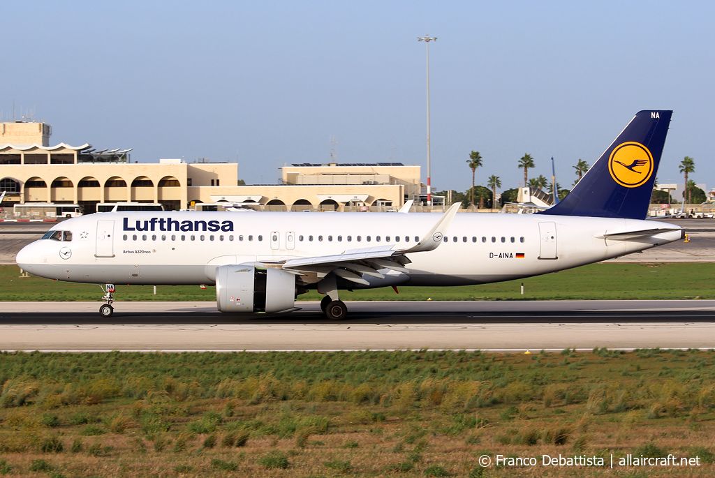 D-AINA · Airbus A320-271N · (MLA / LMML)