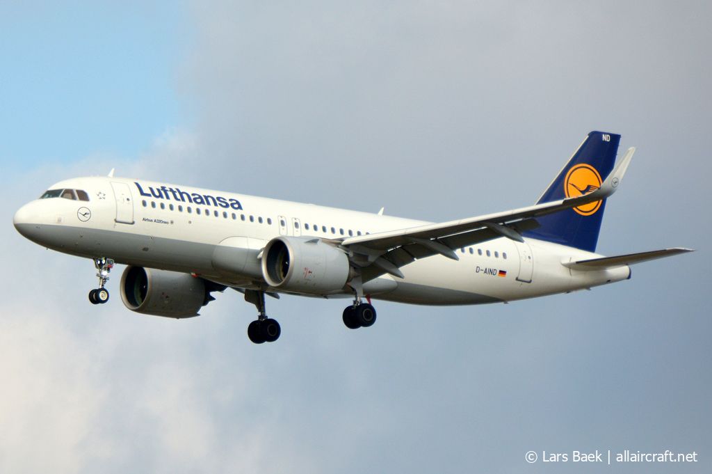 D-AIND (7078) 2016 Airbus A320-271N