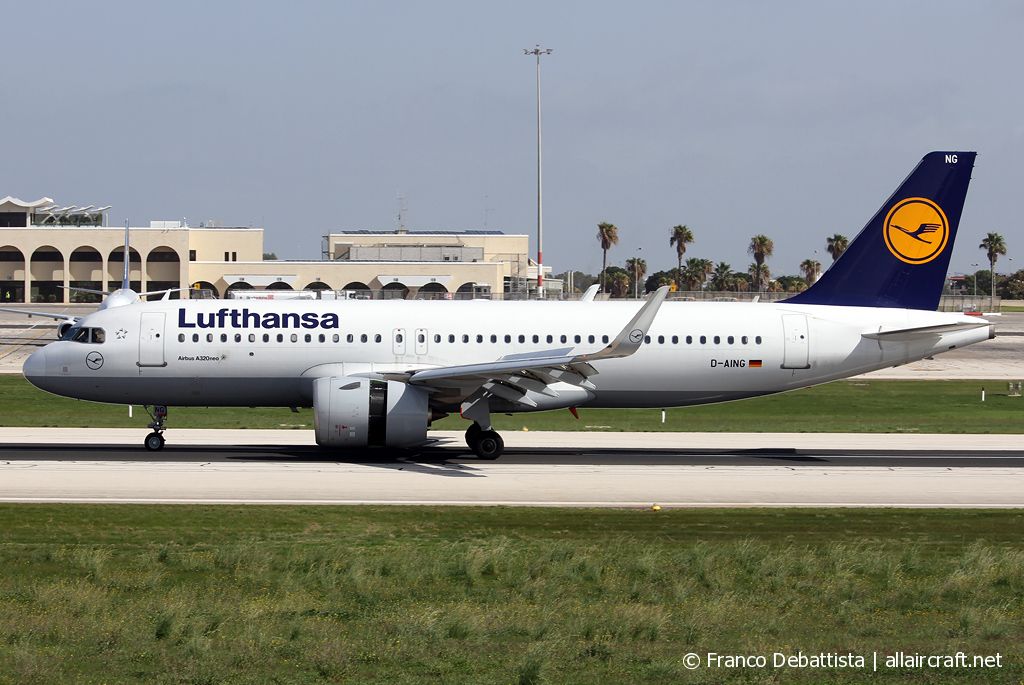 D-AING · Airbus A320-271N · (MLA / LMML)