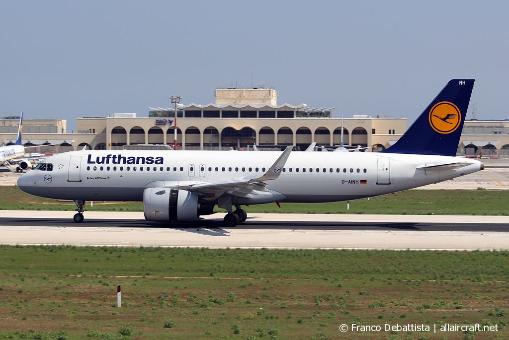 D-AINH · Airbus A320-271N · (MLA / LMML)