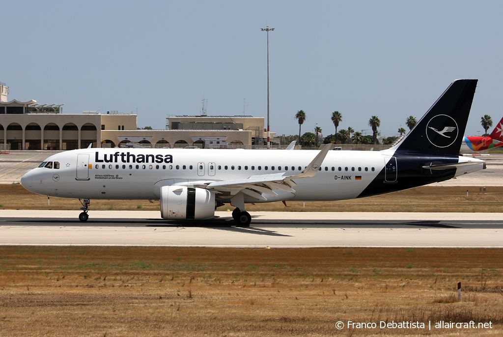 D-AINK · Airbus A320-271N · (MLA / LMML)