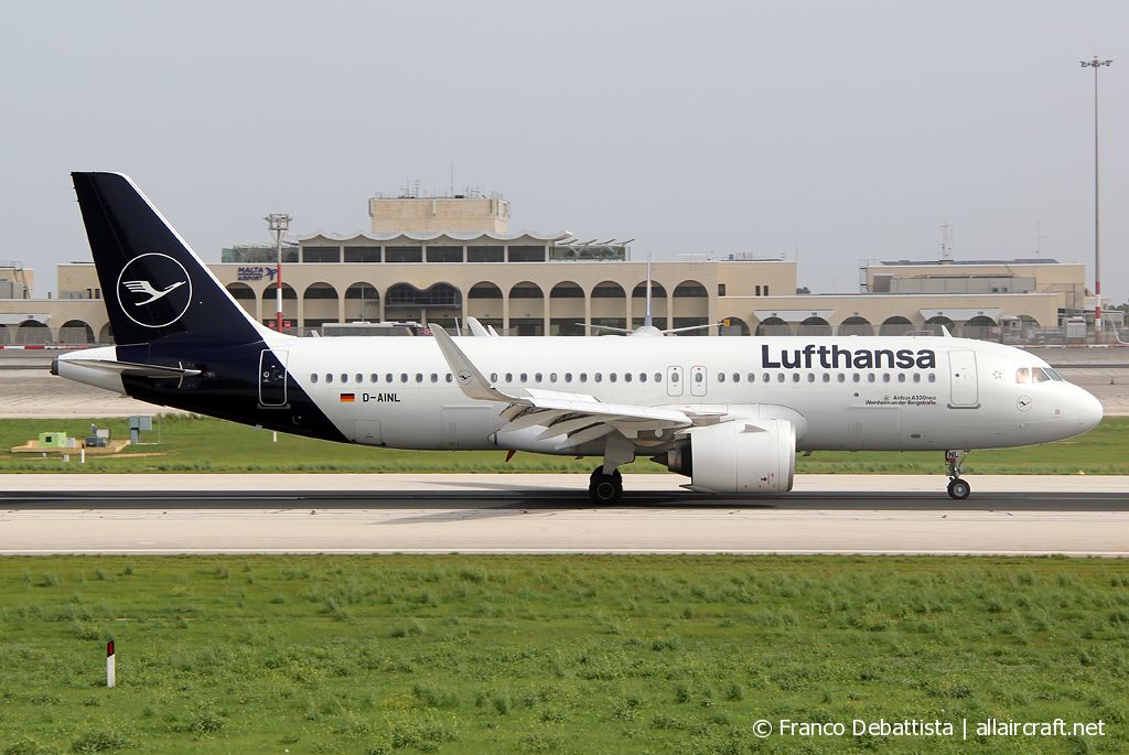 D-AINL (8383) 2018 Airbus A320-271N