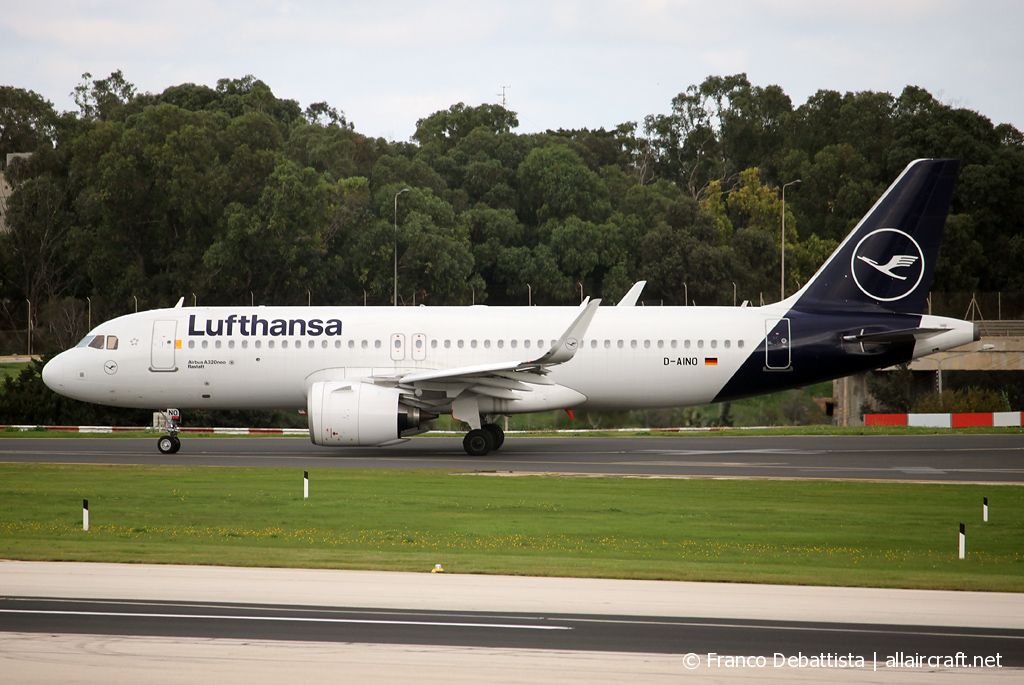 D-AINO · Airbus A320-271N · (MLA / LMML)