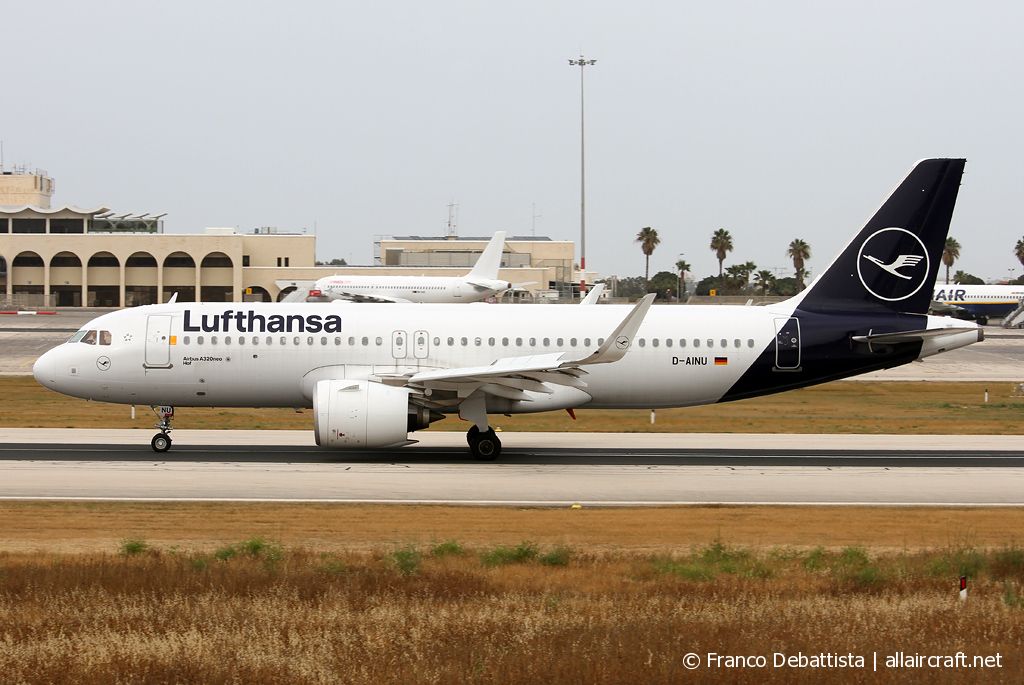 D-AINU · Airbus A320-271N · (MLA / LMML)