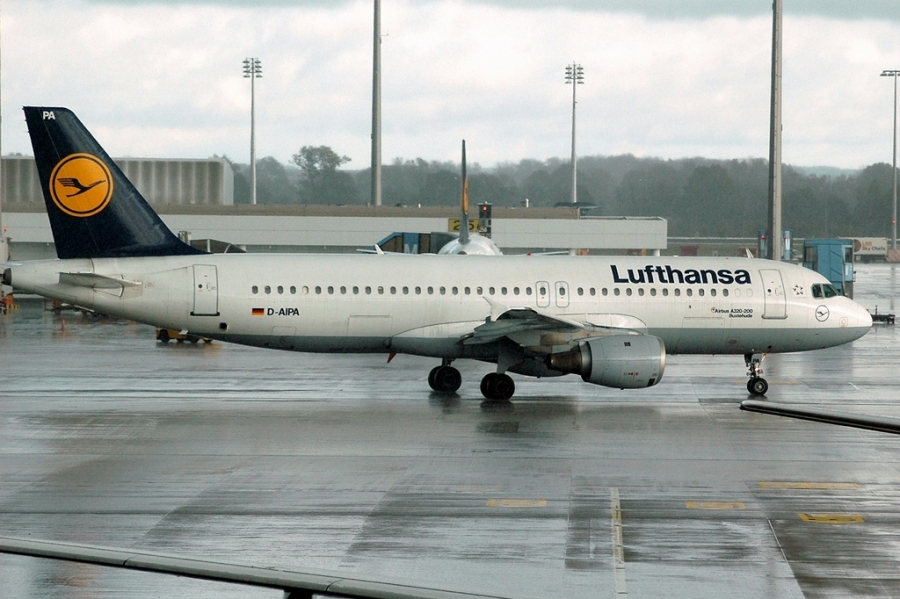 D-AIPA · Airbus A320-211 · (MUC / EDDF)