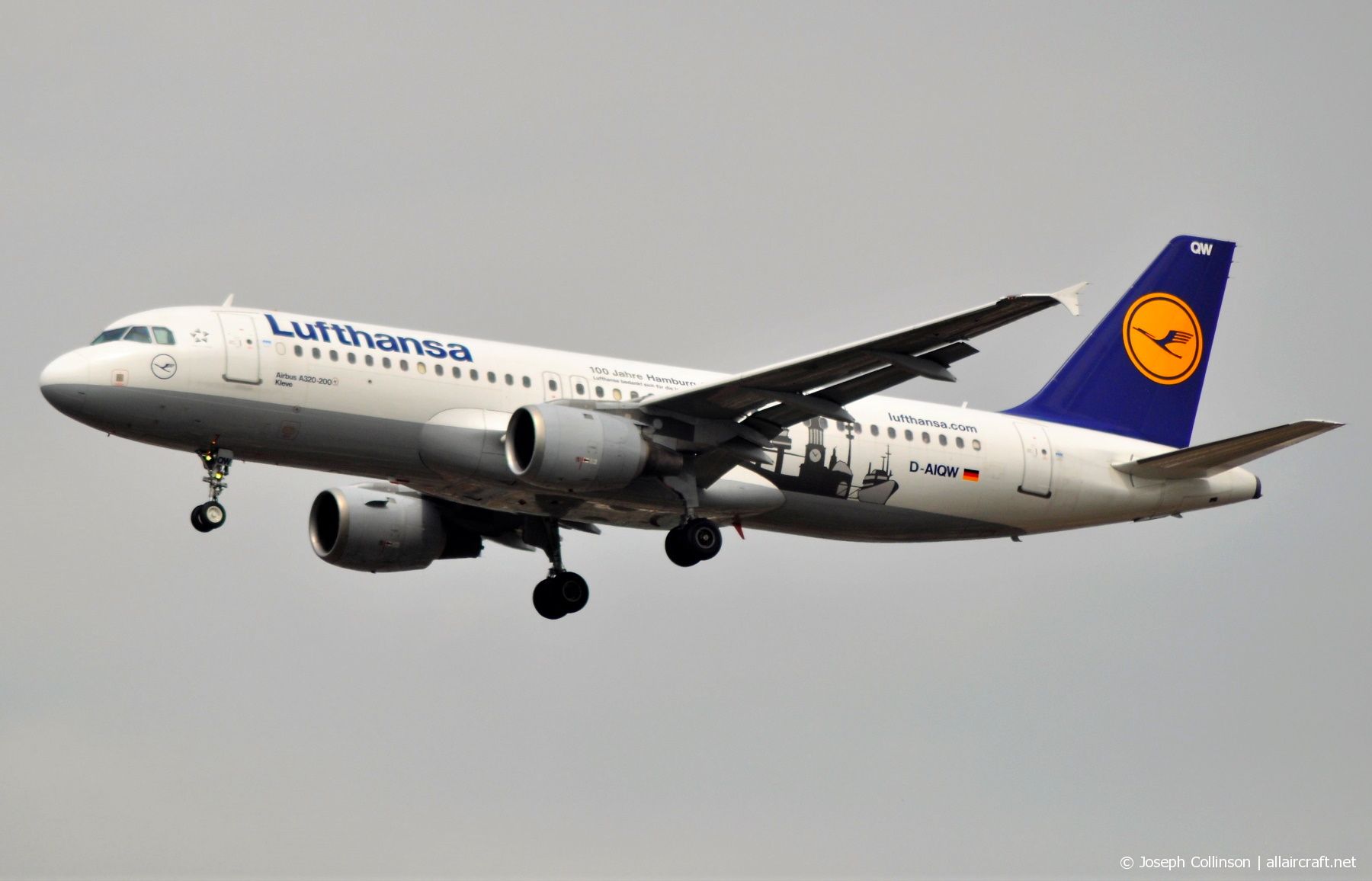 D-AIQW · Airbus A320-211 · (LHR / EGLL)