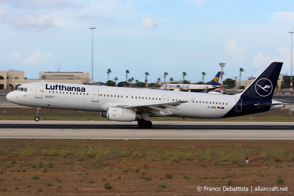 D-AIRA (458) 1993 Airbus A321-131