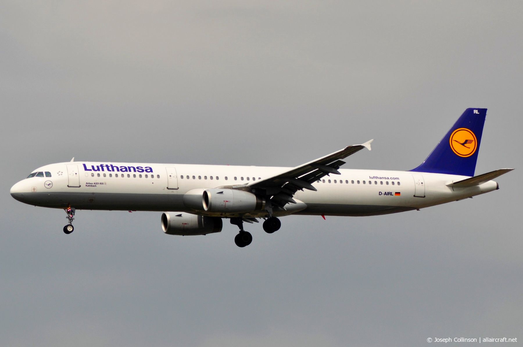 D-AIRL · Airbus A321-131 · (LHR / EGLL)