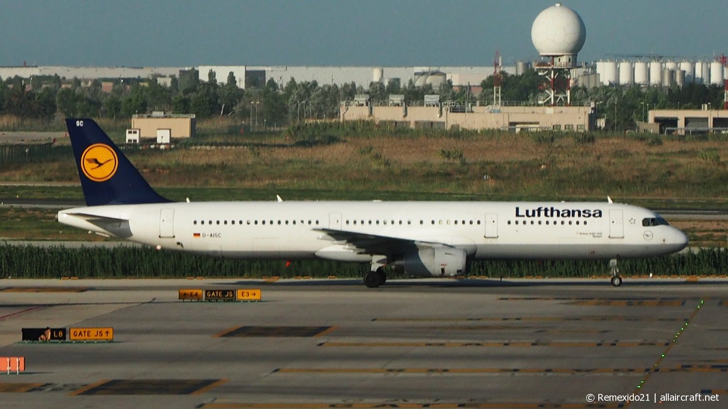 D-AIRN · Airbus A321-131 · (BCN / LEBL)
