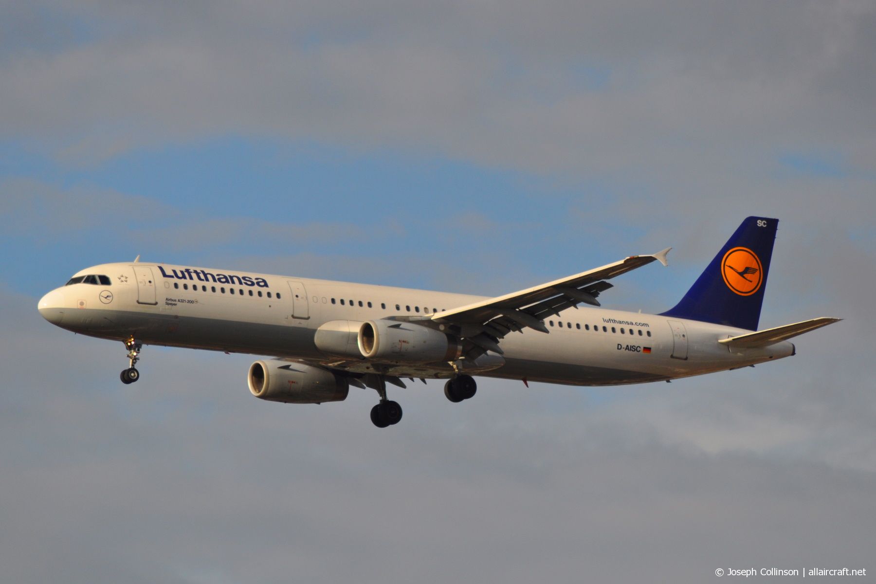 D-AISC · Airbus A321-231 · (LHR / EGLL)