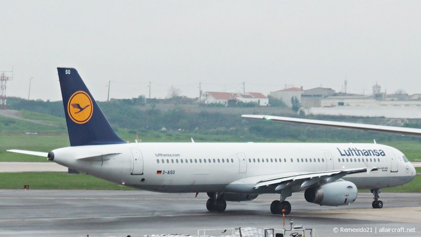 D-AISO · Airbus A321-231 · (LIS / LPPT)