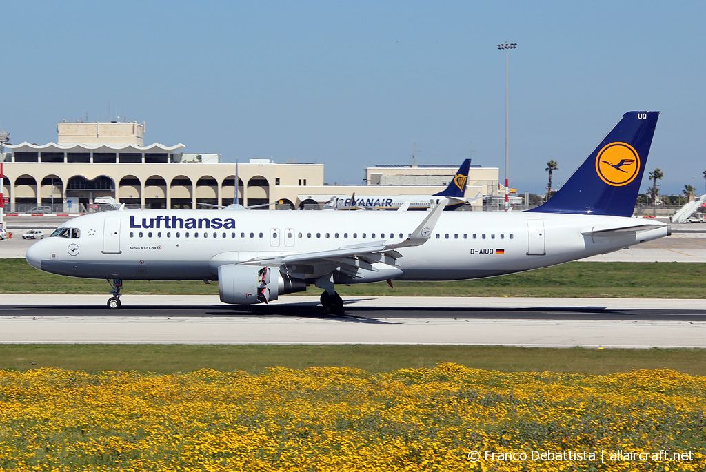 D-AIUQ · Airbus A320-214(WL) · (MLA / LMML)