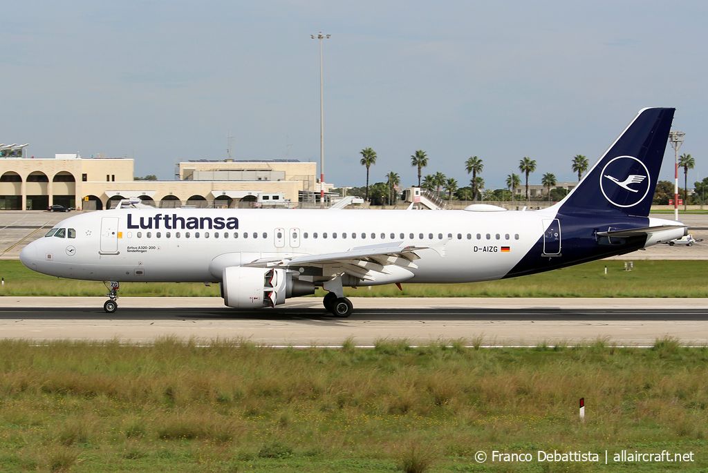 D-AIZG · Airbus A320-214 · (MLA / LMML)