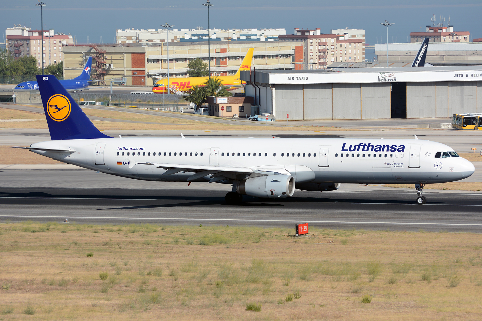 D-AISD · Airbus A321-231 · (LIS / LPPT)