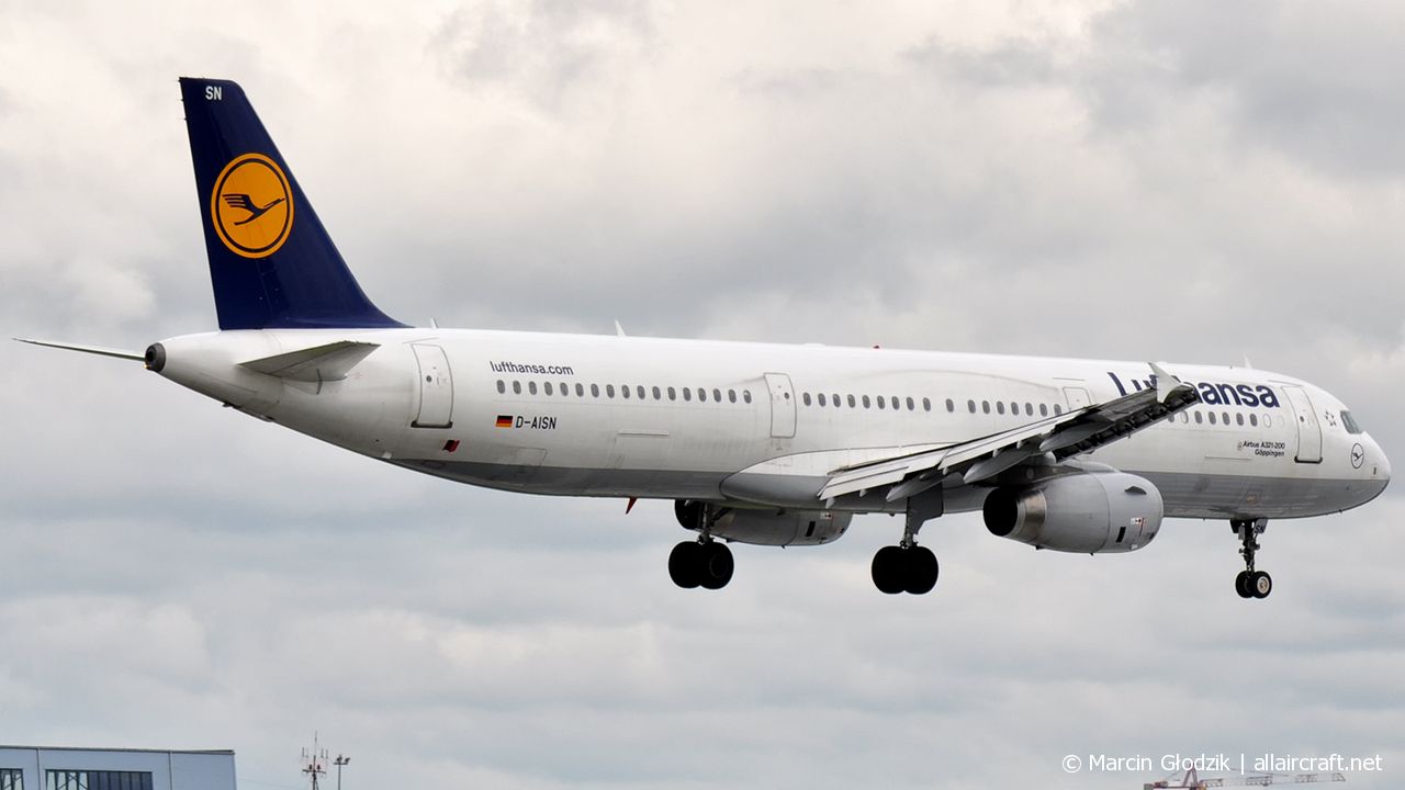 D-AISN (3592) 2008 Airbus A321-231