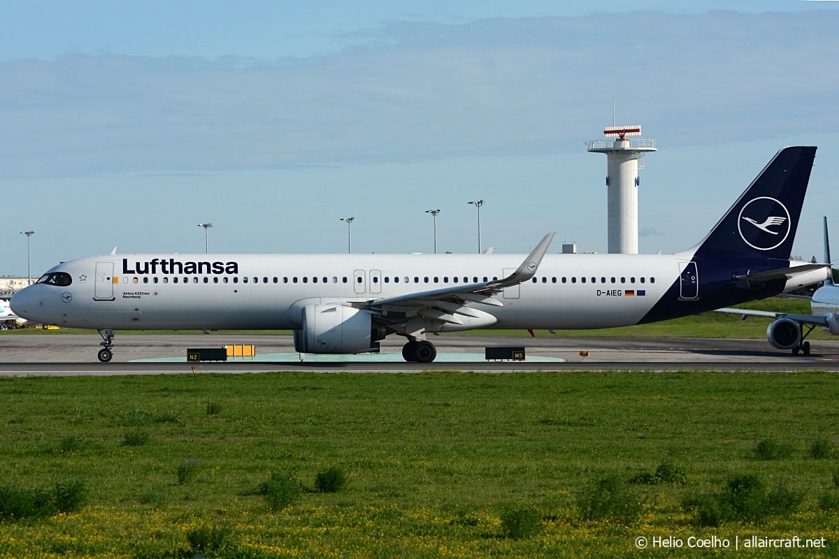 D-AIEG · Airbus A321-271NX · (LIS / LPPT)