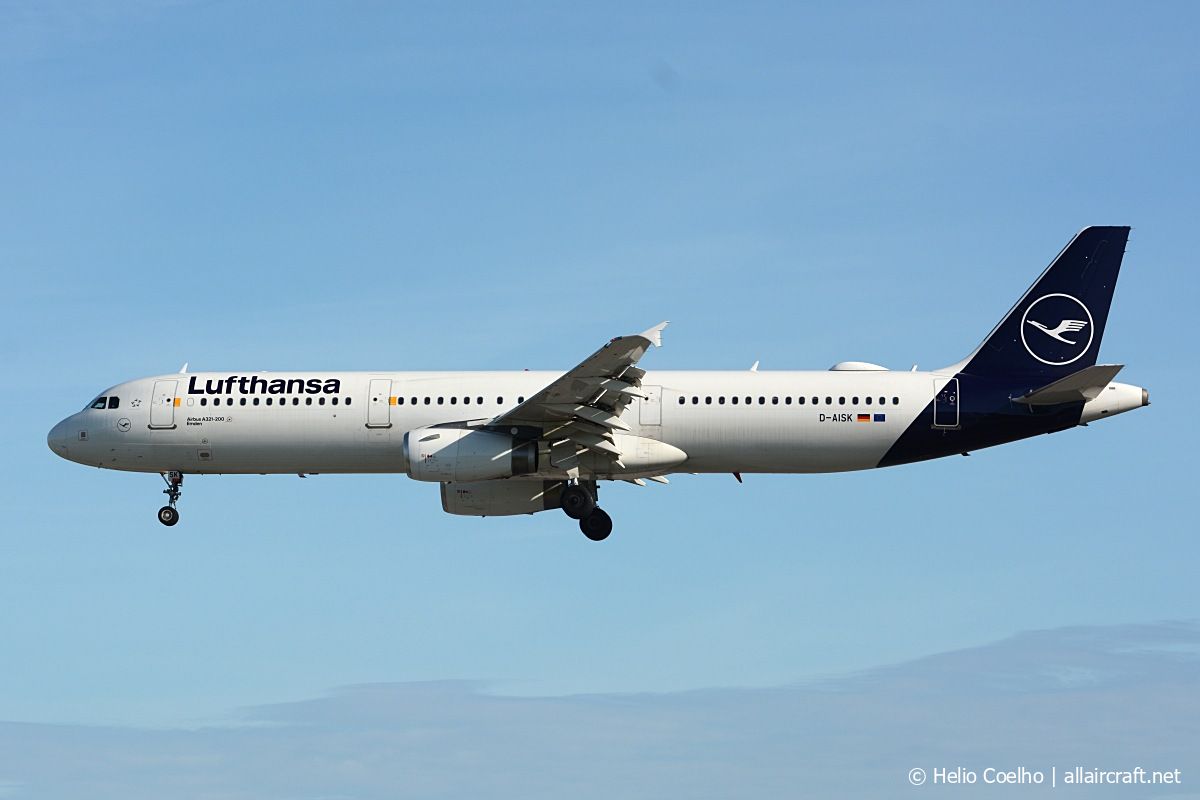 D-AISK (3387) 2008 Airbus A321-231