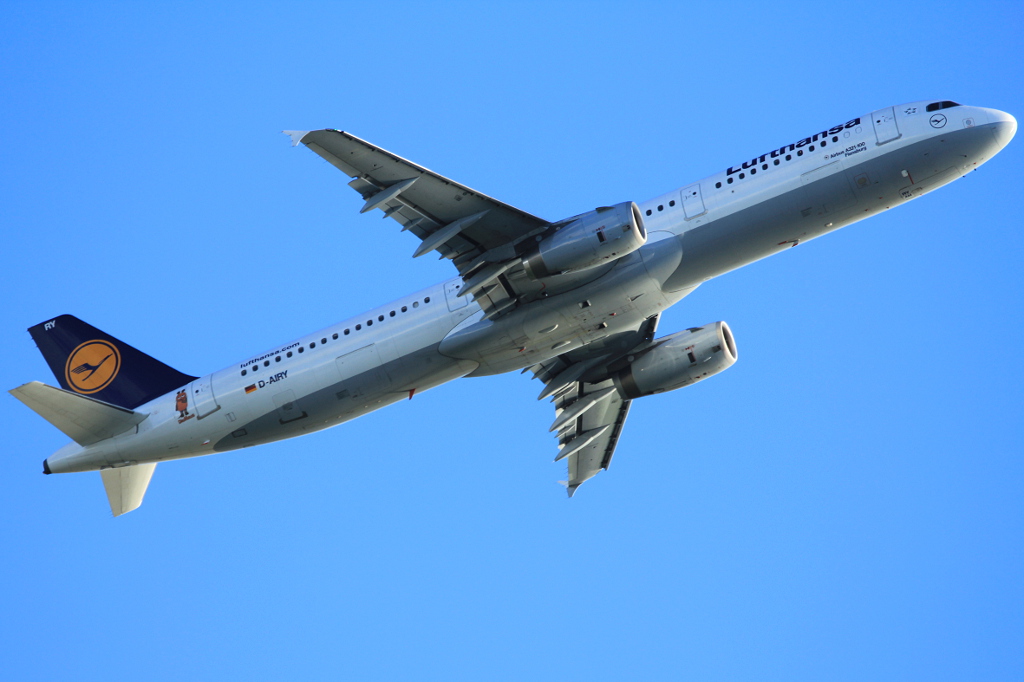 D-AIRY · Airbus A321-131 · (FCO / LIRF)