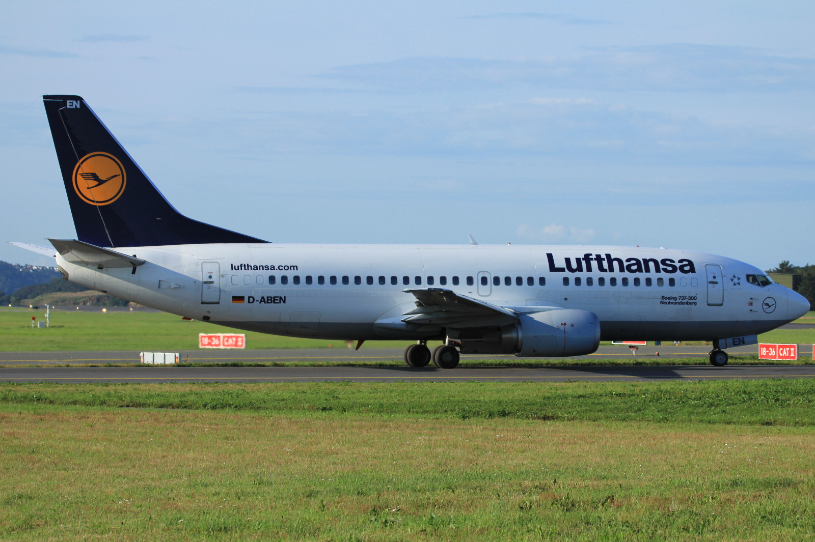 D-ABEN (26428) 1991 Boeing 737-330