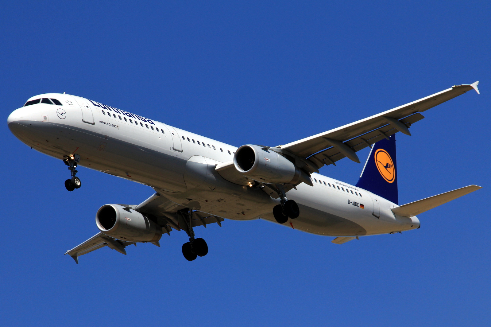 D-AIDC · Airbus A321-231 · (FCO / LIRF)