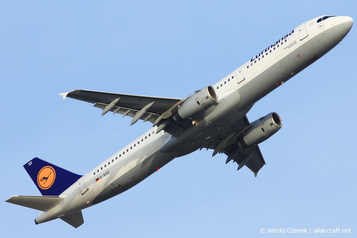 D-AISZ · Airbus A321-231 · (FCO / LIRF)