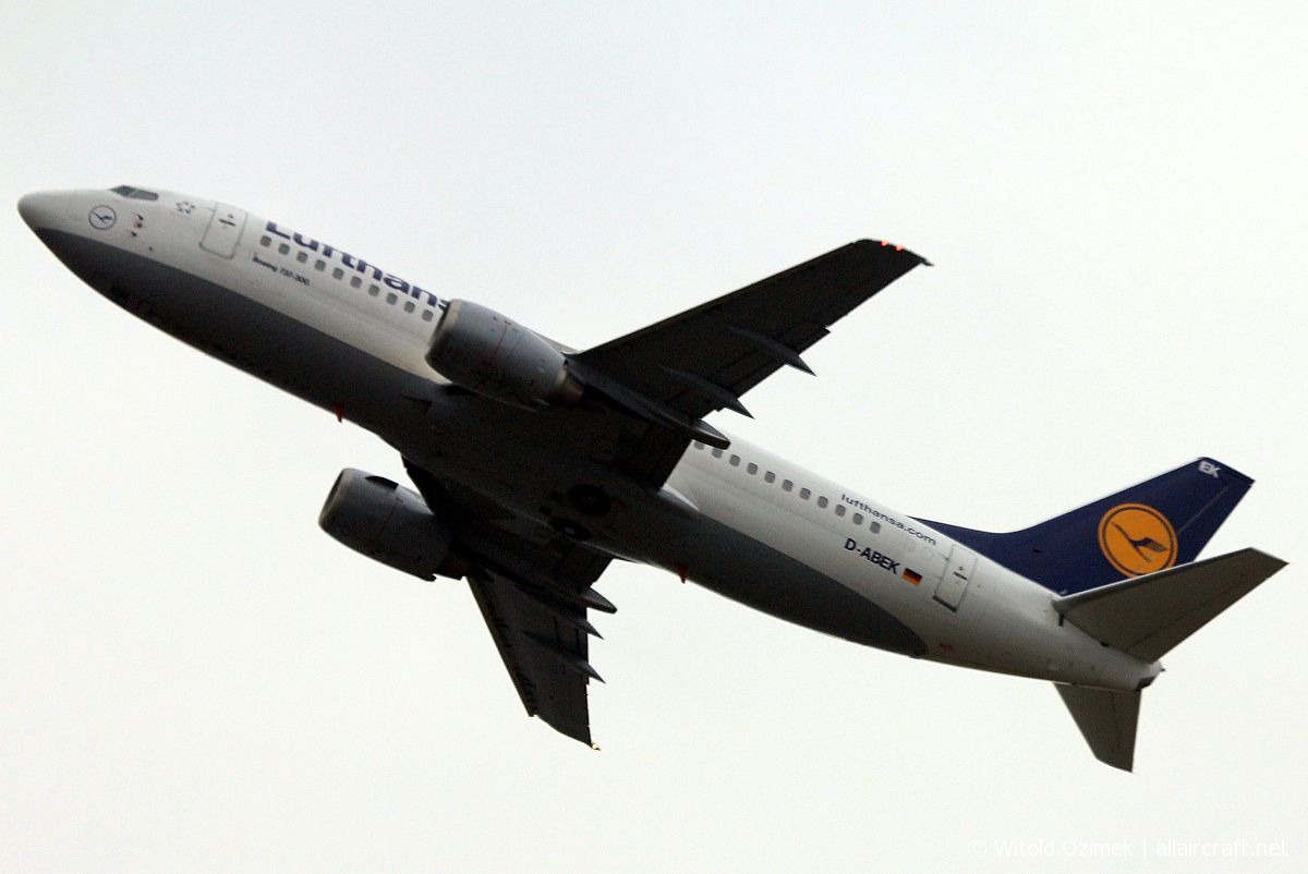 D-ABEK · Boeing 737-330 · (KRK / EPKK)