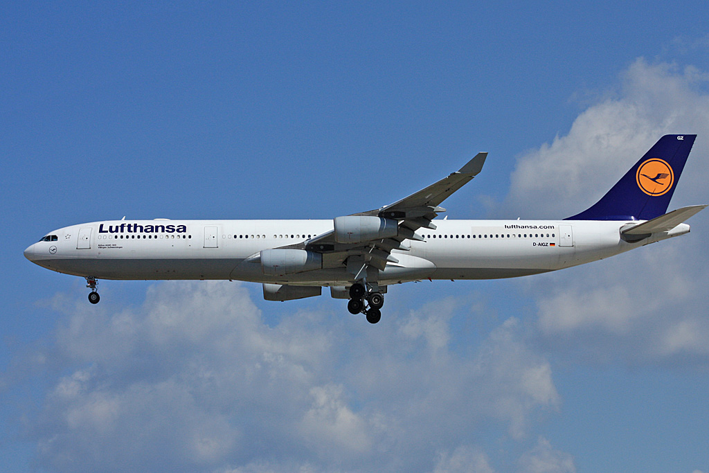 D-AIGZ · Airbus A340-313X · (FRA / EDDF)