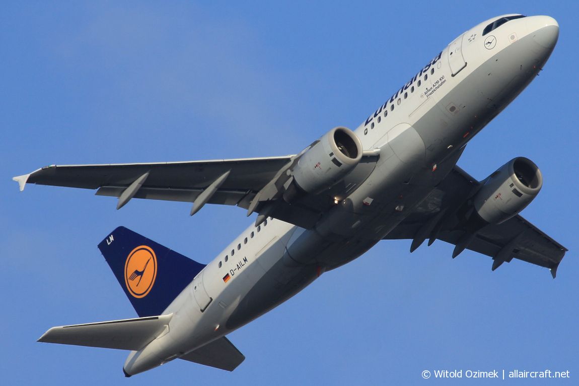 D-AILM · Airbus A319-114 · (FCO / LIRF)