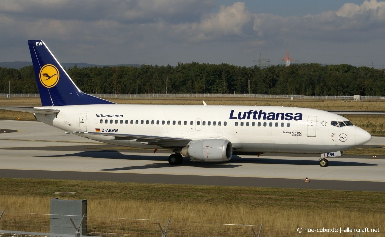 D-ABEW (27905) 1995 Boeing 737-330