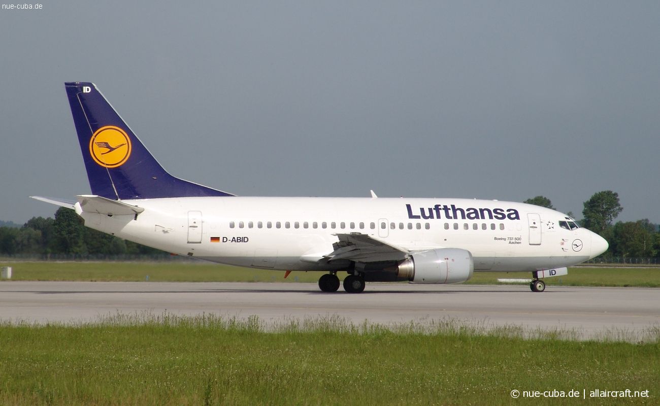 D-ABID · Boeing 737-530 · (MUC / EDDM)