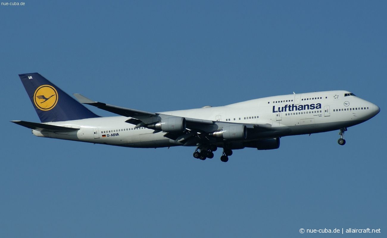 D-ABVA · Boeing 747-430 · (FRA / EDDF)