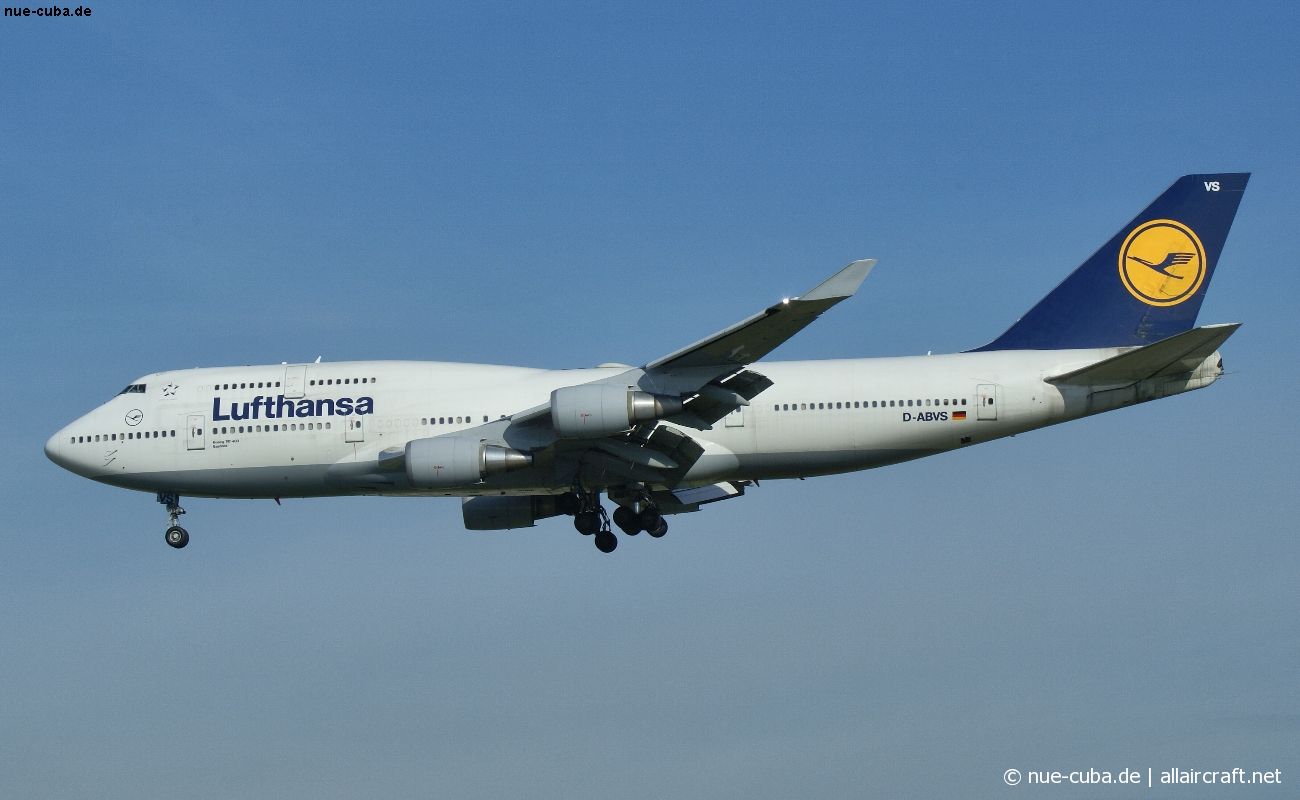 D-ABVS · Boeing 747-430 · (FRA / EDDF)