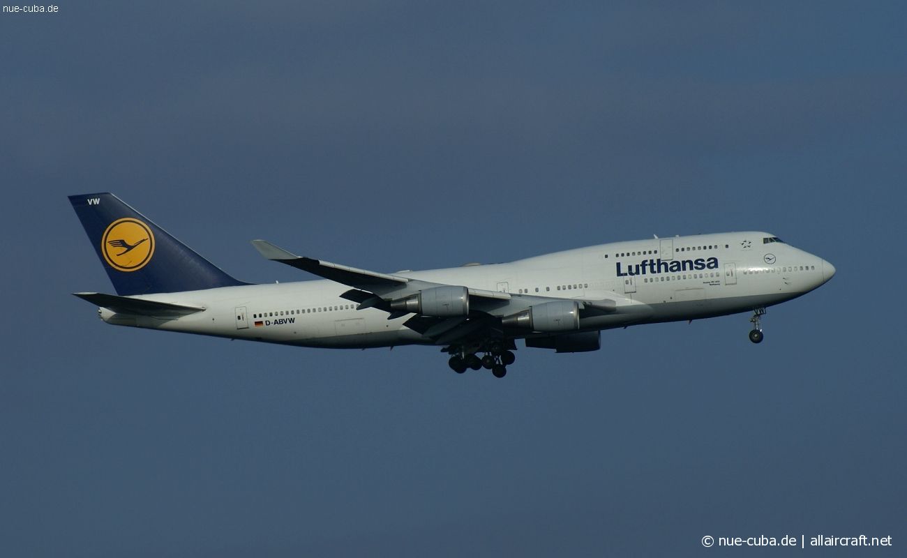 D-ABVW · Boeing 747-430 · (FRA / EDDF)