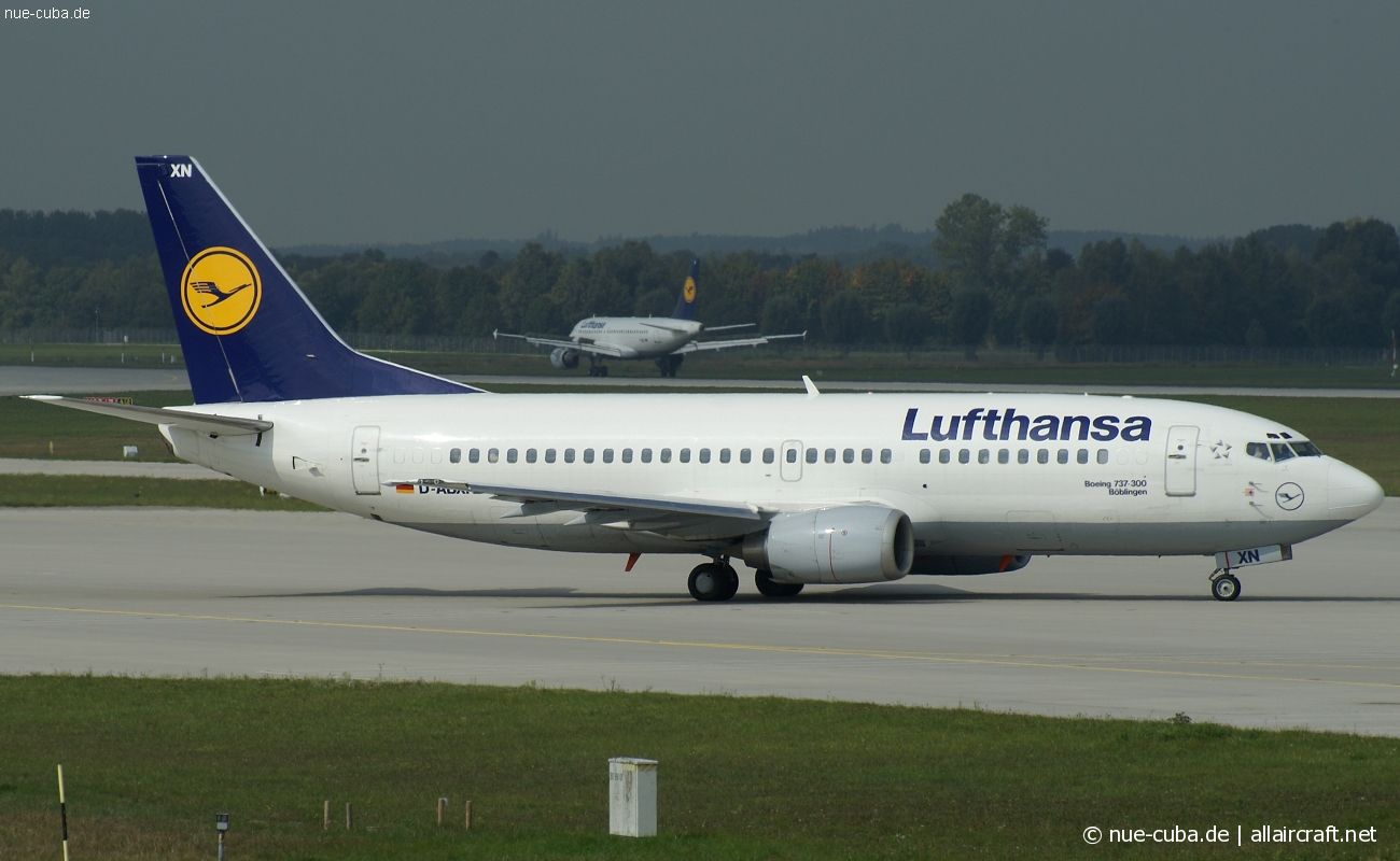 D-ABXN · Boeing 737-330 · (MUC / EDDM)