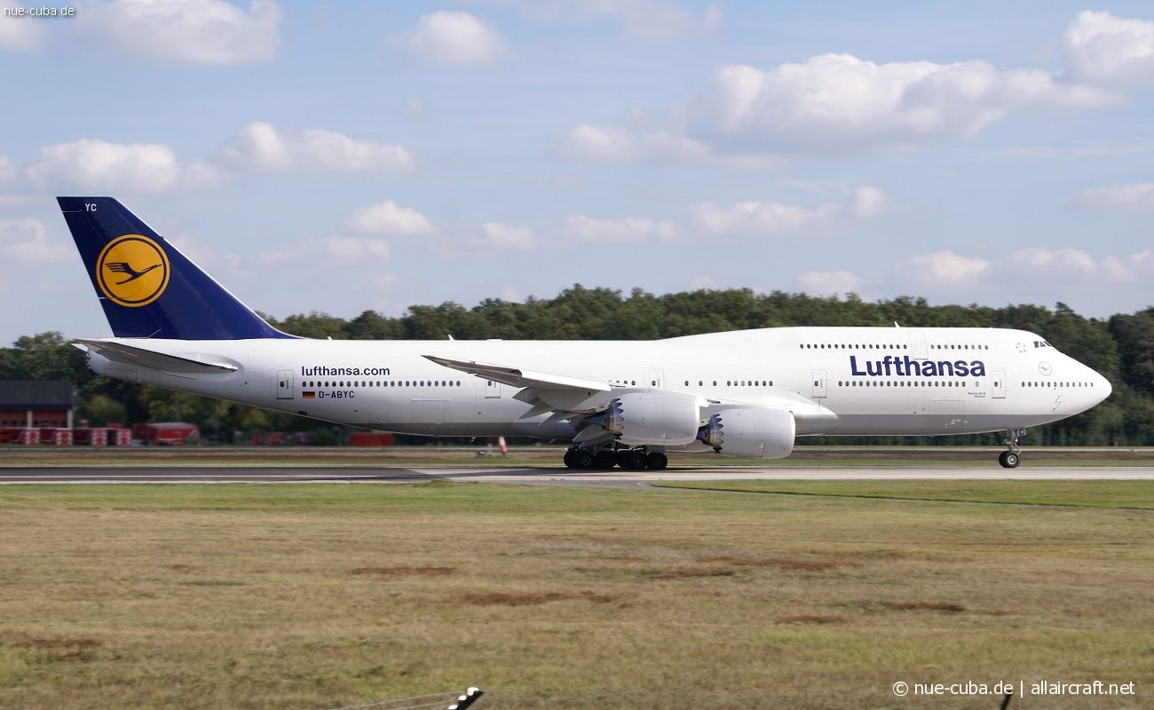 D-ABYC · Boeing 747-830 · (FRA / EDDF)