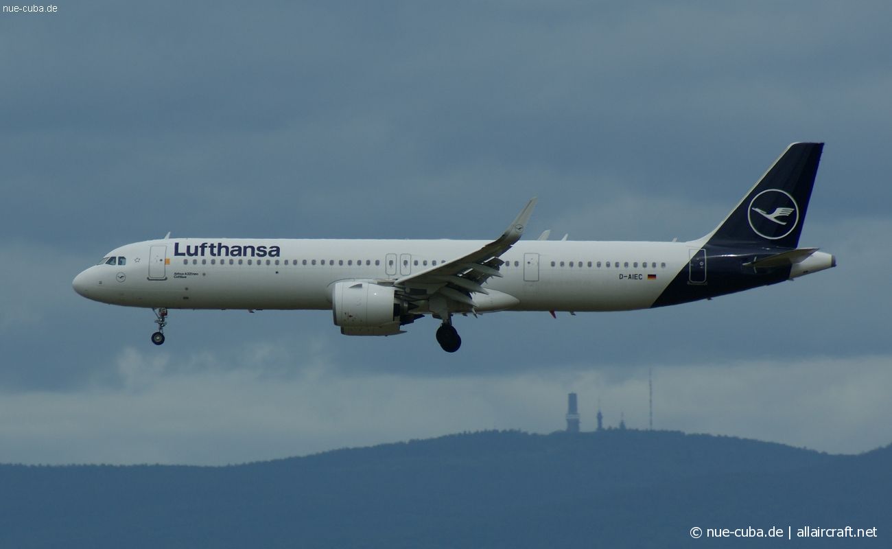 D-AIEC · Airbus A321-271NX · (FRA / EDDF)