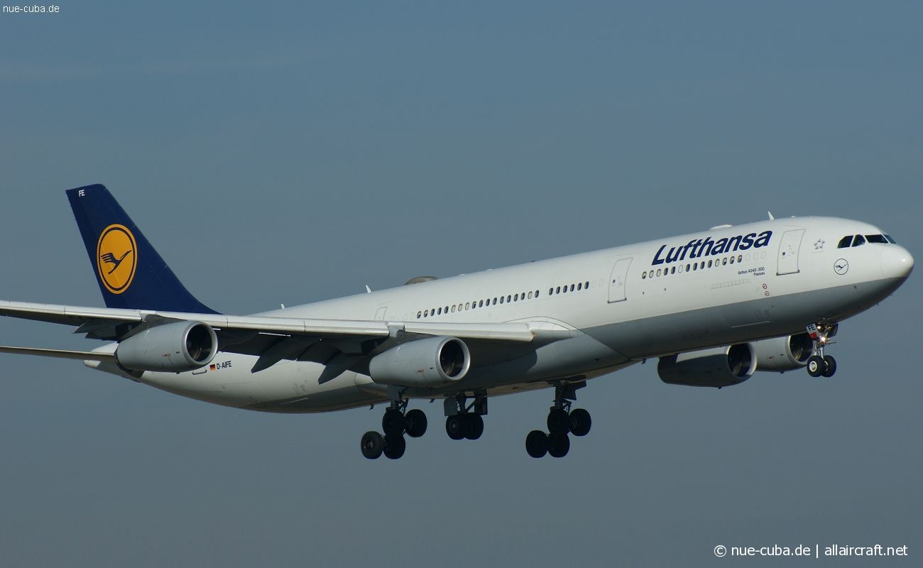 D-AIFE · Airbus A340-313 · (MUC / EDDM)