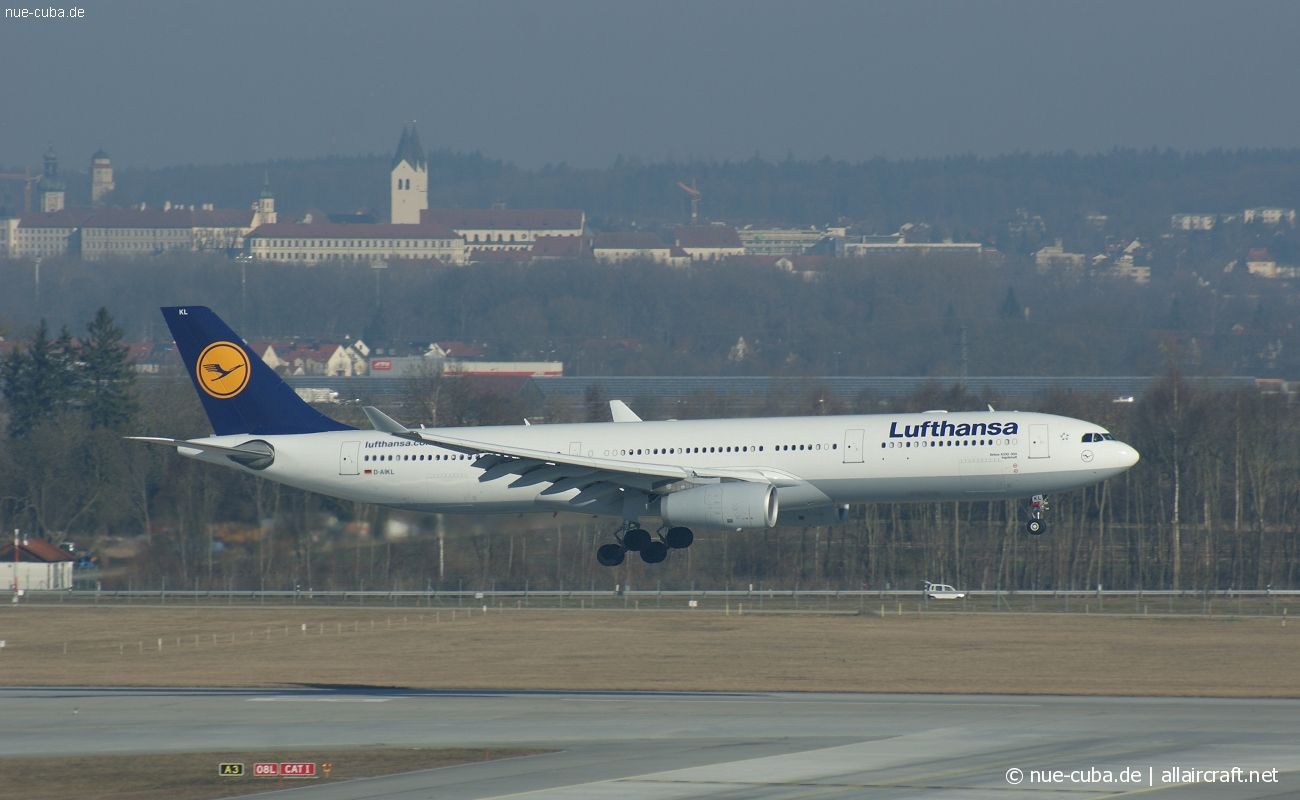 D-AIKL · Airbus A330-343 · (MUC / EDDM)