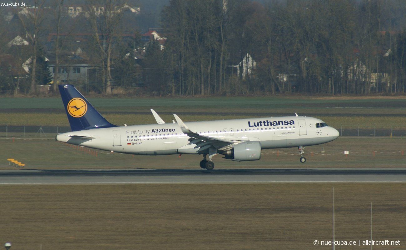 D-AINC · Airbus A320-271N · (MUC / EDDM)