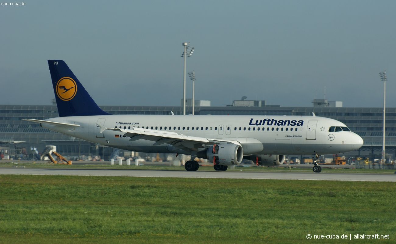D-AIPU · Airbus A320-211 · (MUC / EDDM)