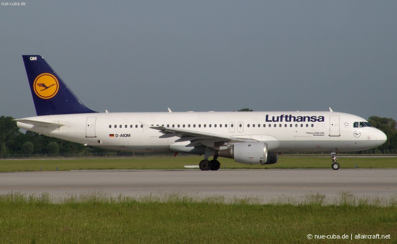 D-AIQM · Airbus A320-211 · (MUC / EDDM)