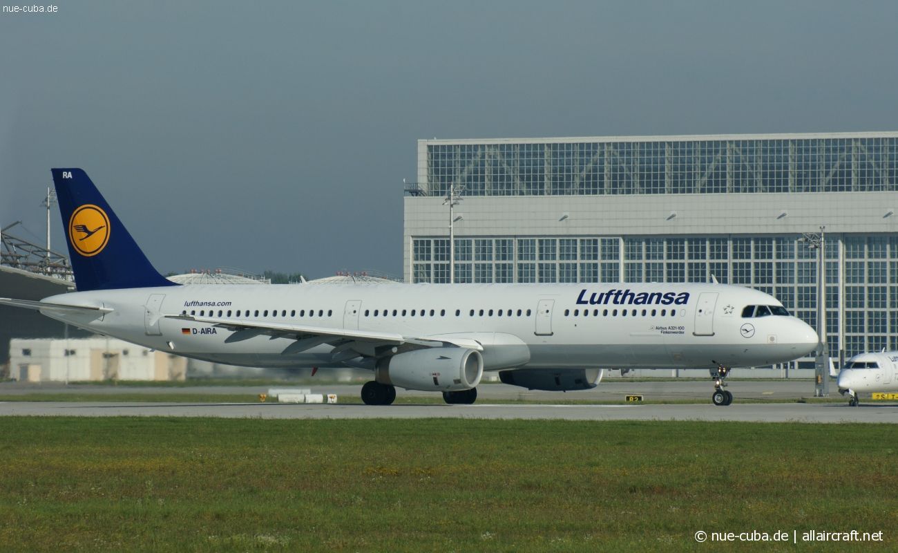 D-AIRA · Airbus A321-131 · (MUC / EDDM)