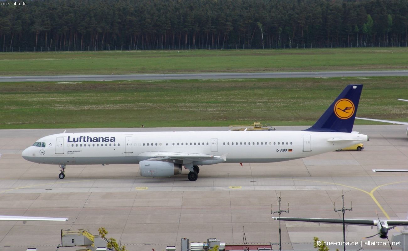 D-AIRF · Airbus A321-131 · (NUE / EDDN)